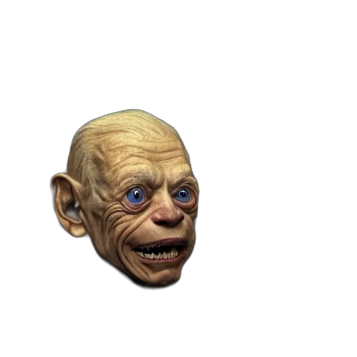 mask, face, creature, staff transparent PNG cut-out