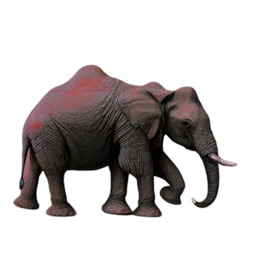 animal, creature, 3d render, concept art transparent PNG cut-out