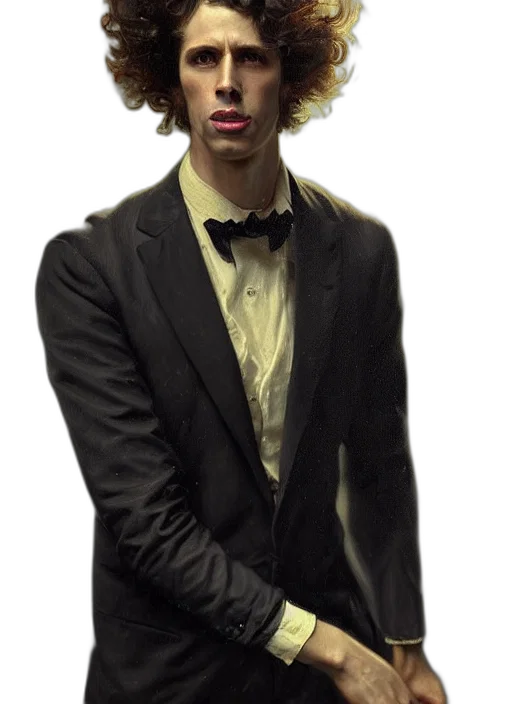 staff, jacket, face, hair transparent PNG cut-out