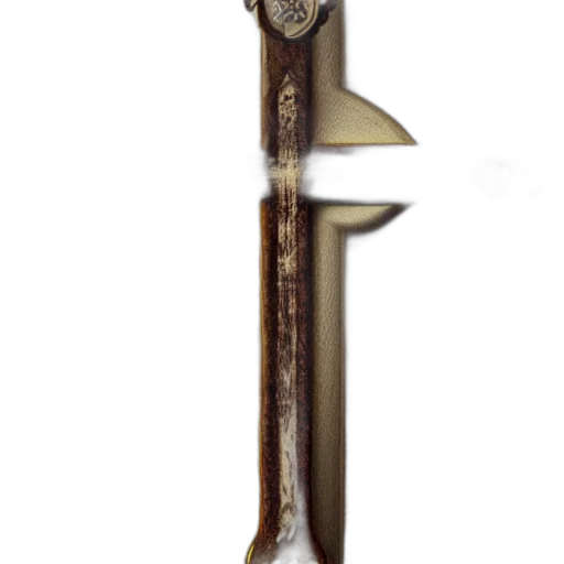 sword, staff, weapon, crown transparent PNG cut-out