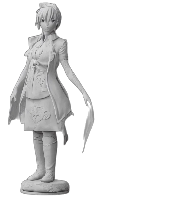 dress, 3d render, concept art, fantasy art transparent PNG cut-out