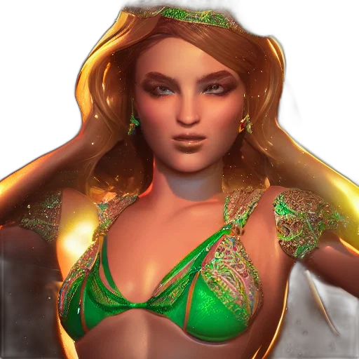 jewelry, fantasy art, 3d render, concept art transparent PNG cut-out
