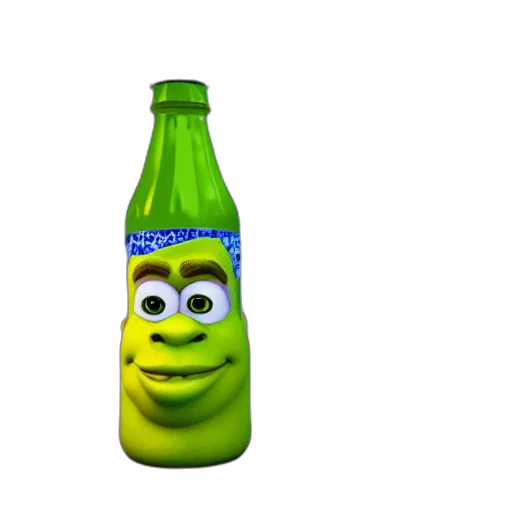 bottle, food, animal, creature transparent PNG cut-out