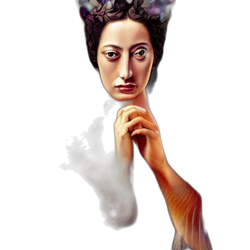 staff, mask, face, crown transparent PNG cut-out