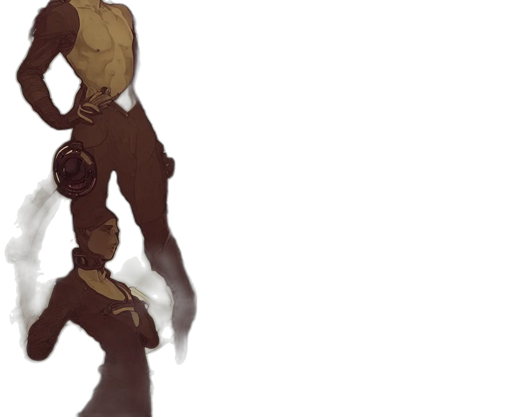 weapon, staff, robot, mask transparent PNG cut-out