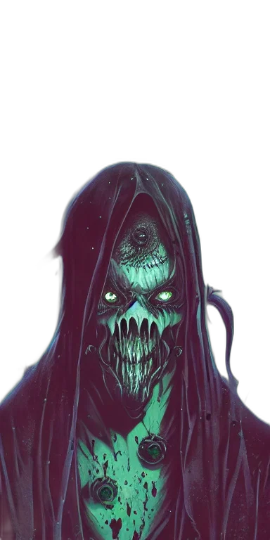 mask, creature, face, staff transparent PNG cut-out