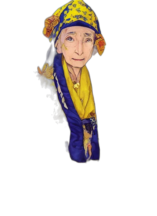 staff, jewelry, dress, hat transparent PNG cut-out