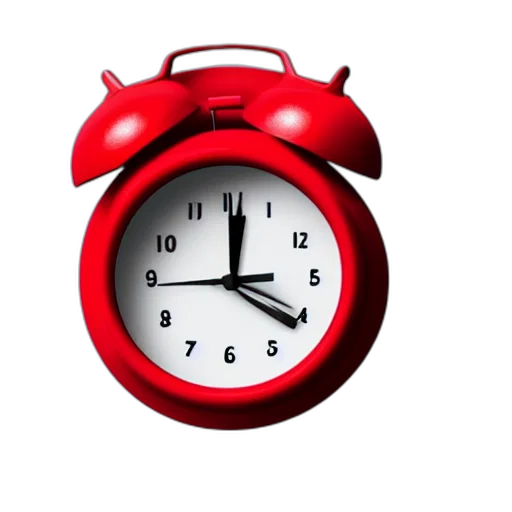 very, tiny, red, alarm transparent PNG cut-out
