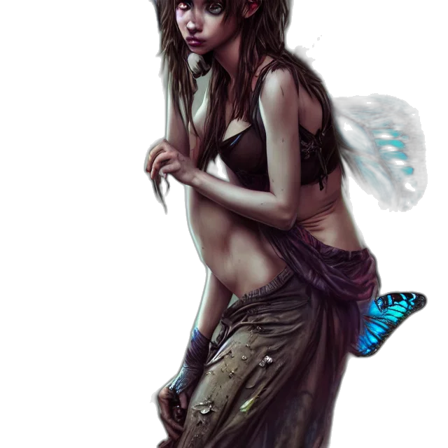 creature, fantasy art, concept art, photorealistic transparent PNG cut-out