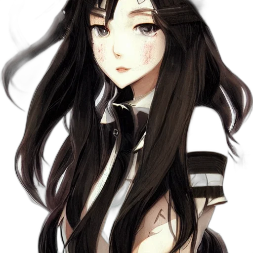 staff, hair, face, mask transparent PNG cut-out