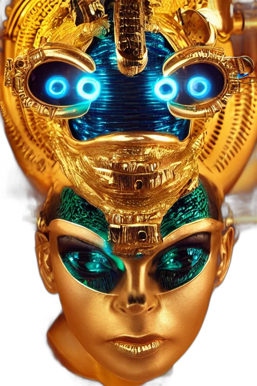 mask, robot, jewelry, face transparent PNG cut-out