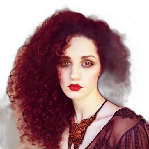 hair, photorealistic, cartoon, fantasy art transparent PNG cut-out
