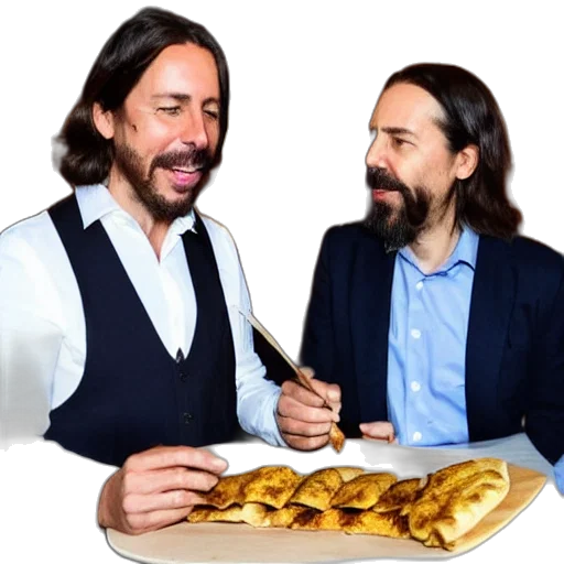 food, jacket, pablo, iglesias transparent PNG cut-out