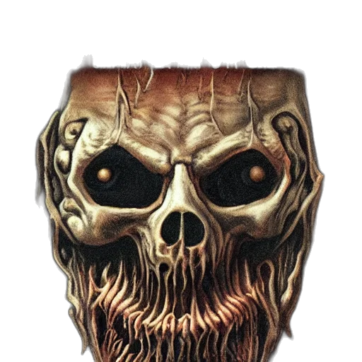 mask, face, creature, crown transparent PNG cut-out