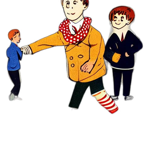 jacket, staff, cartoon, concept art transparent PNG cut-out