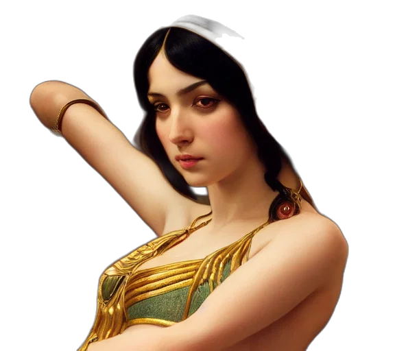 jewelry, dress, crown, fantasy art transparent PNG cut-out