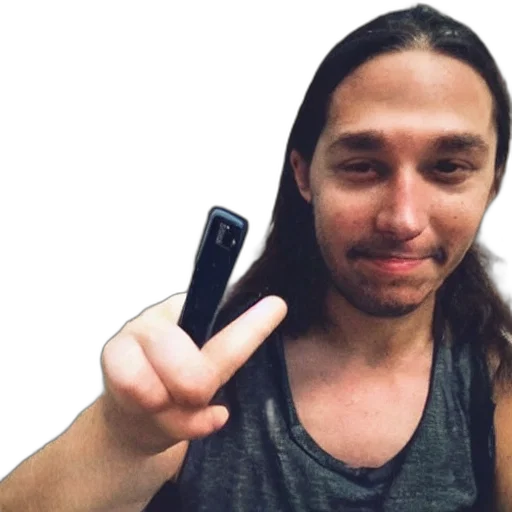 hair, weapon, staff, face transparent PNG cut-out