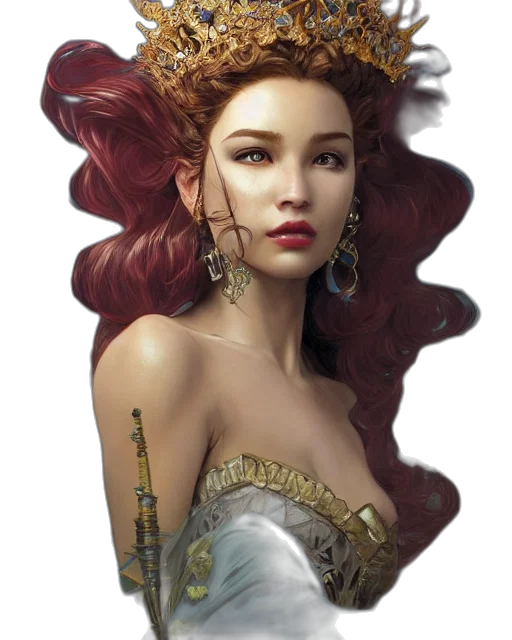 crown, jewelry, face, dress transparent PNG cut-out
