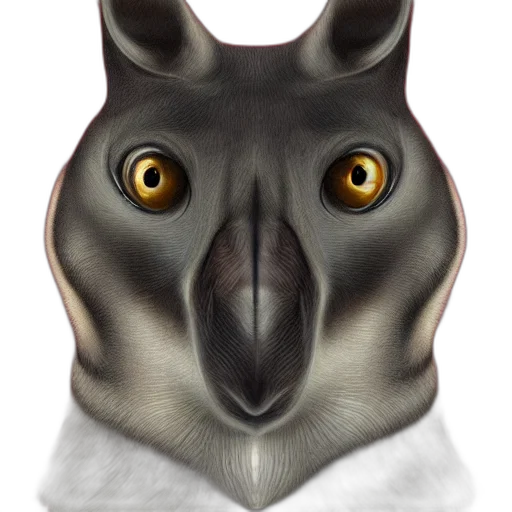 mask, face, animal, creature transparent PNG cut-out