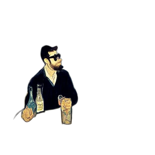 jacket, bottle, cartoon, pixel art transparent PNG cut-out