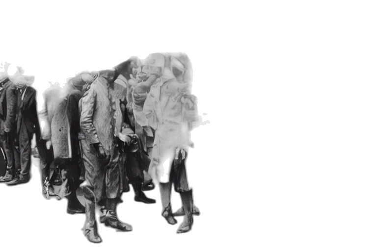jacket, hair, staff, outer space transparent PNG cut-out