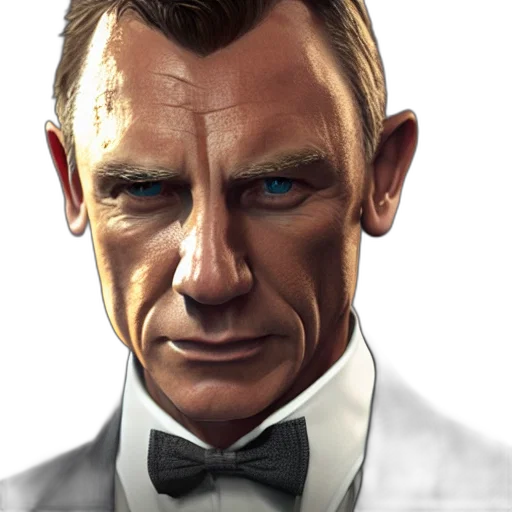 face, concept art, photorealistic, comic book art transparent PNG cut-out