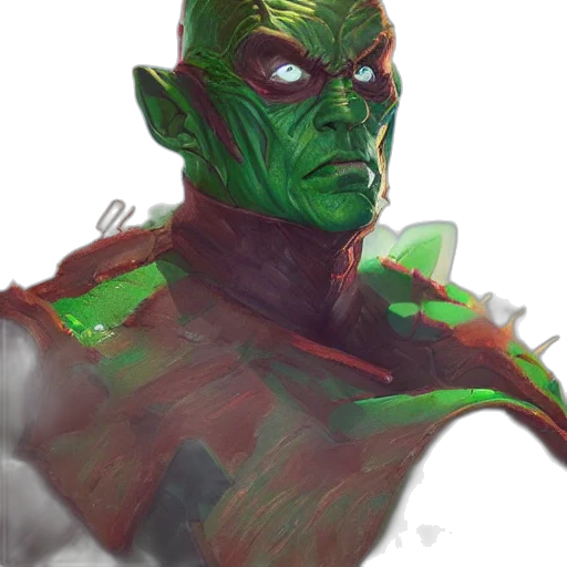 face, mask, creature, concept art transparent PNG cut-out