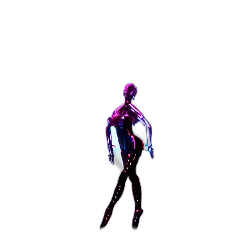 robot, staff, creature, dress transparent PNG cut-out