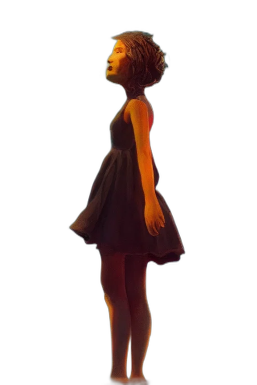 dress, face, crown, robot transparent PNG cut-out
