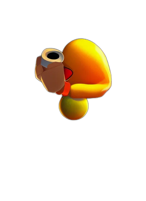 food, robot, flower, staff transparent PNG cut-out