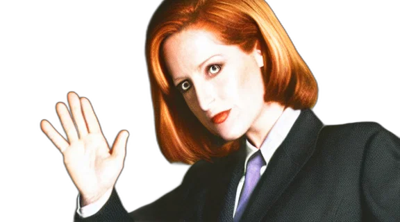 agent, scully, show, files transparent PNG cut-out