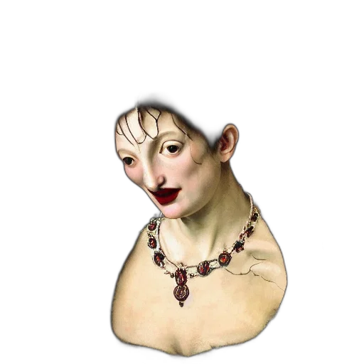 jewelry, face, creature, mask transparent PNG cut-out