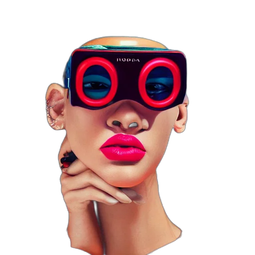 mask, robot, face, jewelry transparent PNG cut-out