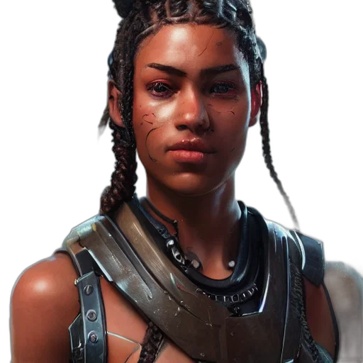 face, weapon, staff, dragon transparent PNG cut-out