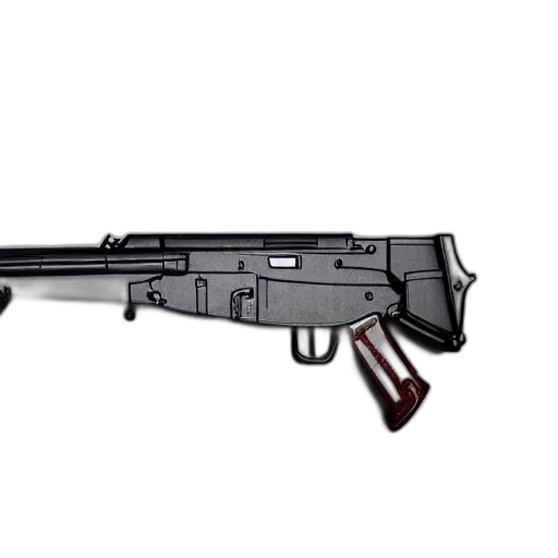 weapon, concept art, 3d render, pixel art transparent PNG cut-out