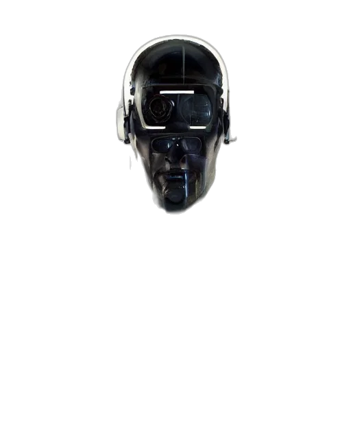 robot, mask, face, creature transparent PNG cut-out