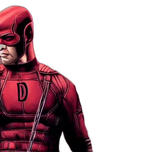 comic book art, chris, evans, daredevil transparent PNG cut-out