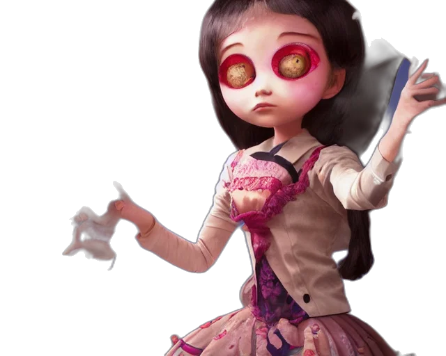 dress, robot, creature, concept art transparent PNG cut-out