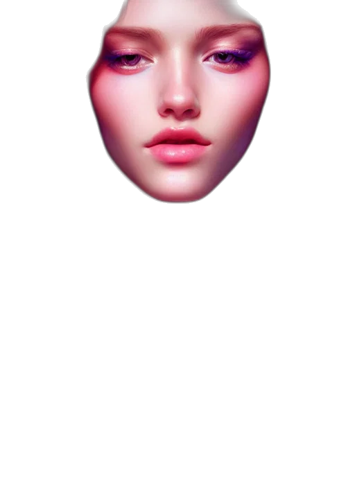 face, mask, crown, creature transparent PNG cut-out