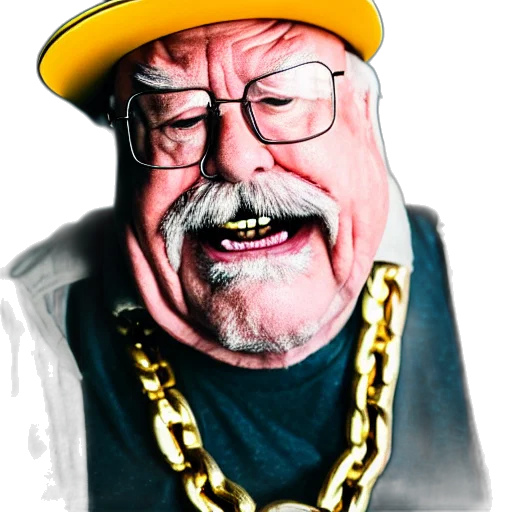 hat, face, staff, animal transparent PNG cut-out