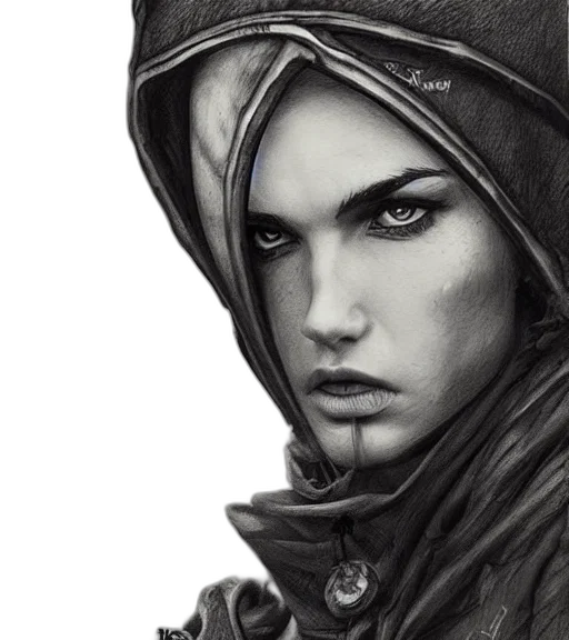 face, jacket, jewelry, photorealistic transparent PNG cut-out