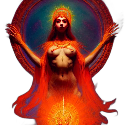fantasy art, concept art, pixel art, fire transparent PNG cut-out