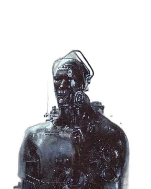 robot, bottle, mask, face transparent PNG cut-out