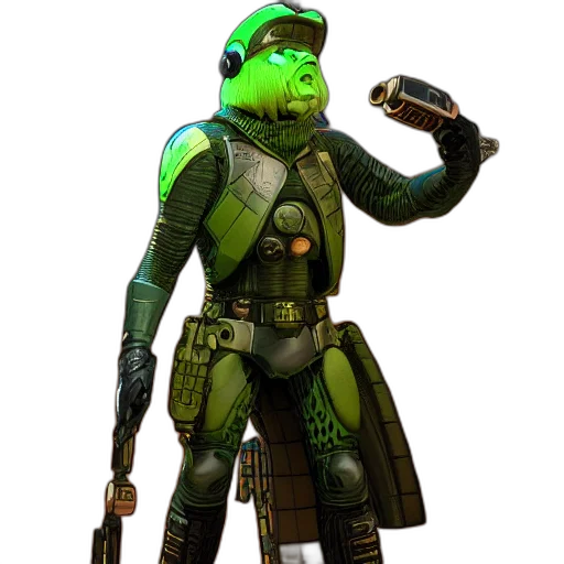 staff, robot, weapon, concept art transparent PNG cut-out