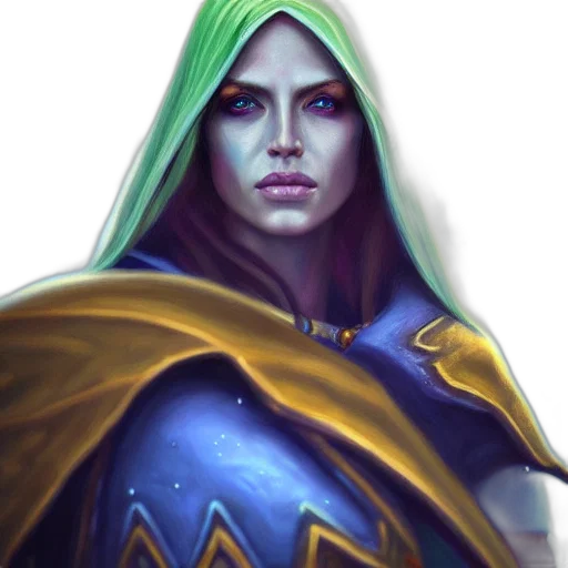 face, staff, mask, fantasy art transparent PNG cut-out