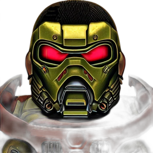 mask, robot, face, concept art transparent PNG cut-out