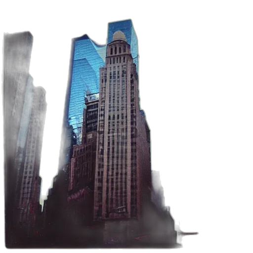 building, concept art, photorealistic, 3d render transparent PNG cut-out
