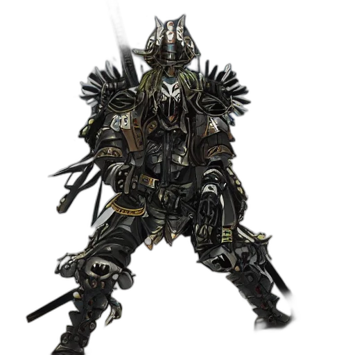 robot, weapon, staff, concept art transparent PNG cut-out