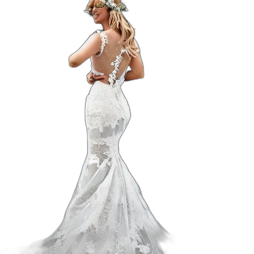 dress, 3d render, photorealistic, concept art transparent PNG cut-out