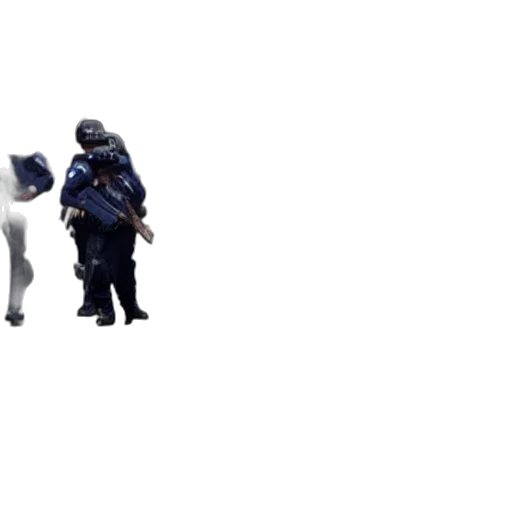 umbrella, jacket, robot, staff transparent PNG cut-out